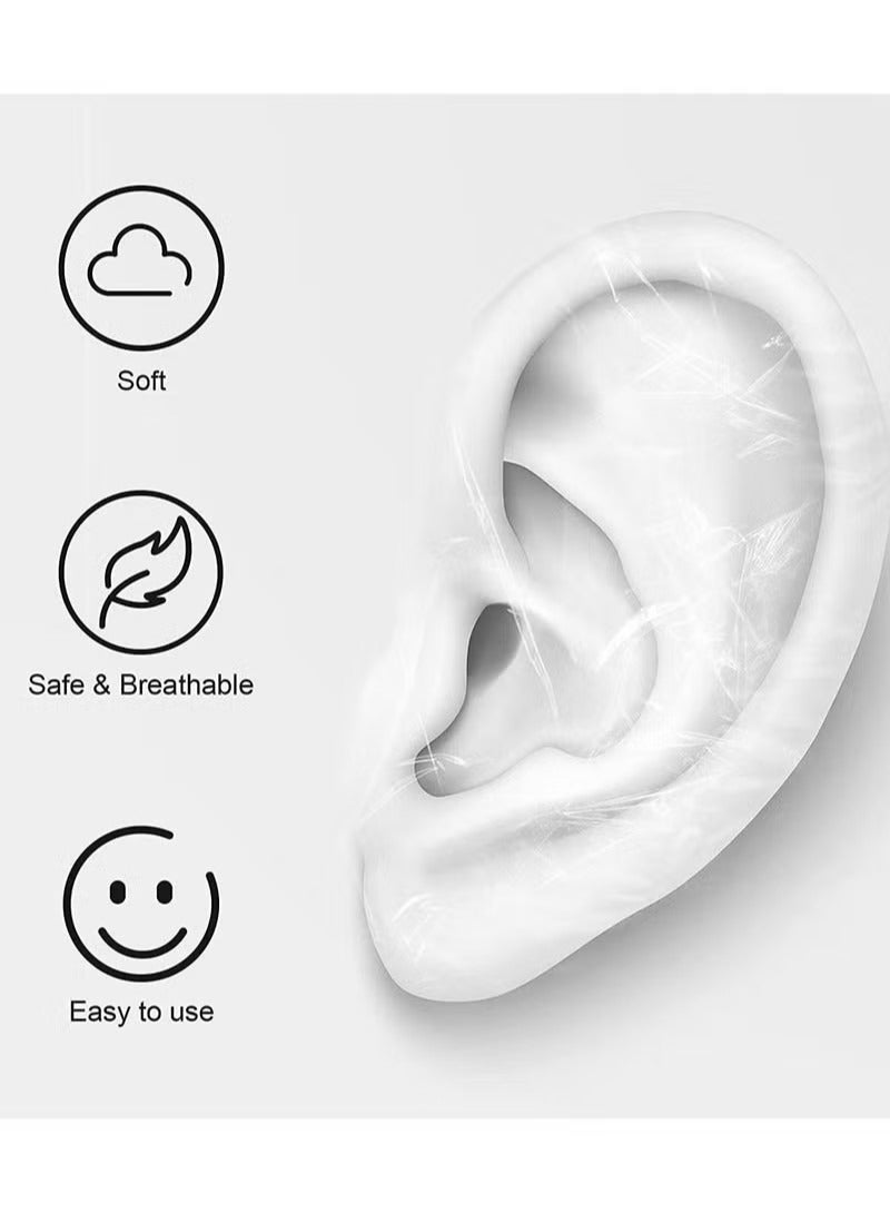 ORiTi Waterproof Ear Stickers Ear Protector for Swimming Shower Surfing Snorkeling Baby Kids Size 40 Pack - Image 2