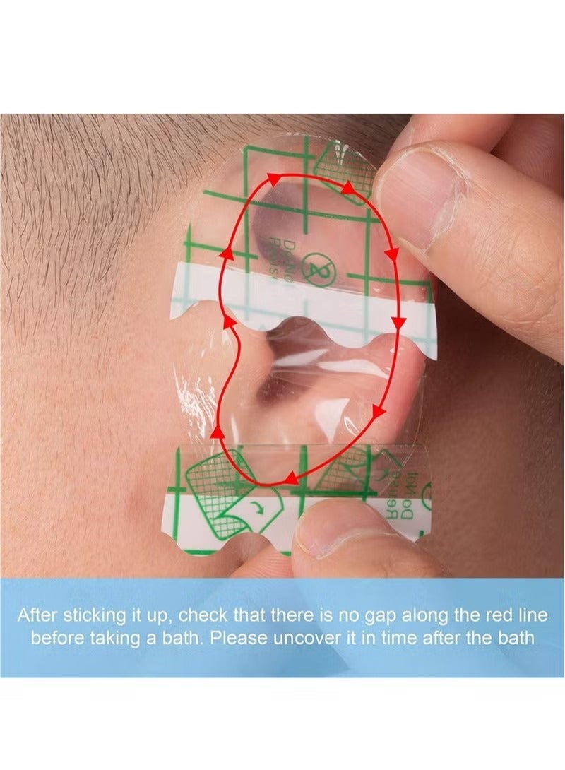 ORiTi Waterproof Ear Stickers Ear Protector for Swimming Shower Surfing Snorkeling Baby Kids Size 40 Pack - Image 3