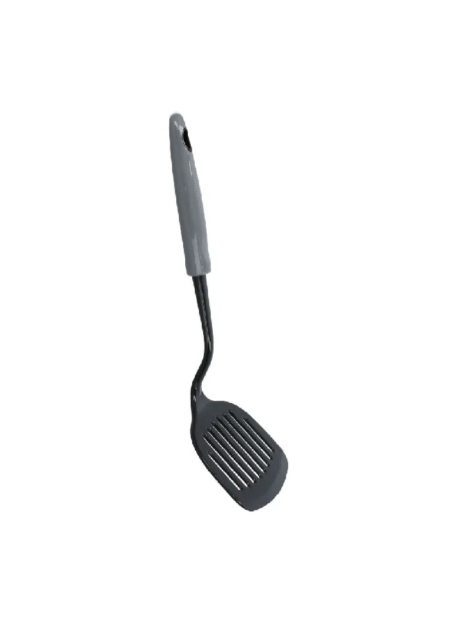 Chef Craft Select Nylon Handle Elegant Design Jumbo Turner Black And Grey 12 Inch 12006