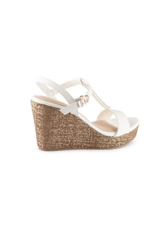 Vincci Women Multi Strap Wedge Sandals