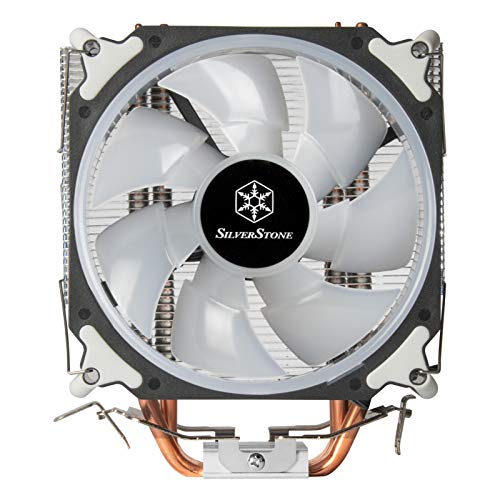 SilverStone Technology AR12-RGB Argon Series CPU Air Cooler with 120mm RGB PWM Fan Compatible with Intel LGA 115x/1366/2011/2066 and AMD AM4/AM3/AM2/FM2/FM1 (SST-AR12-RGB) - Image 3