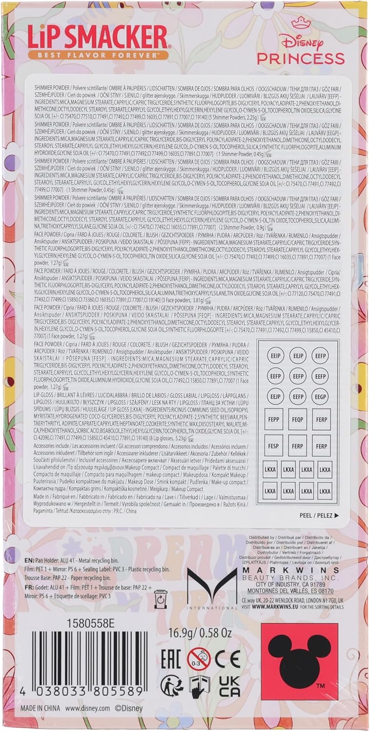 Markwins Lip Smacker Disney Princess Beauty Palette - Image 3