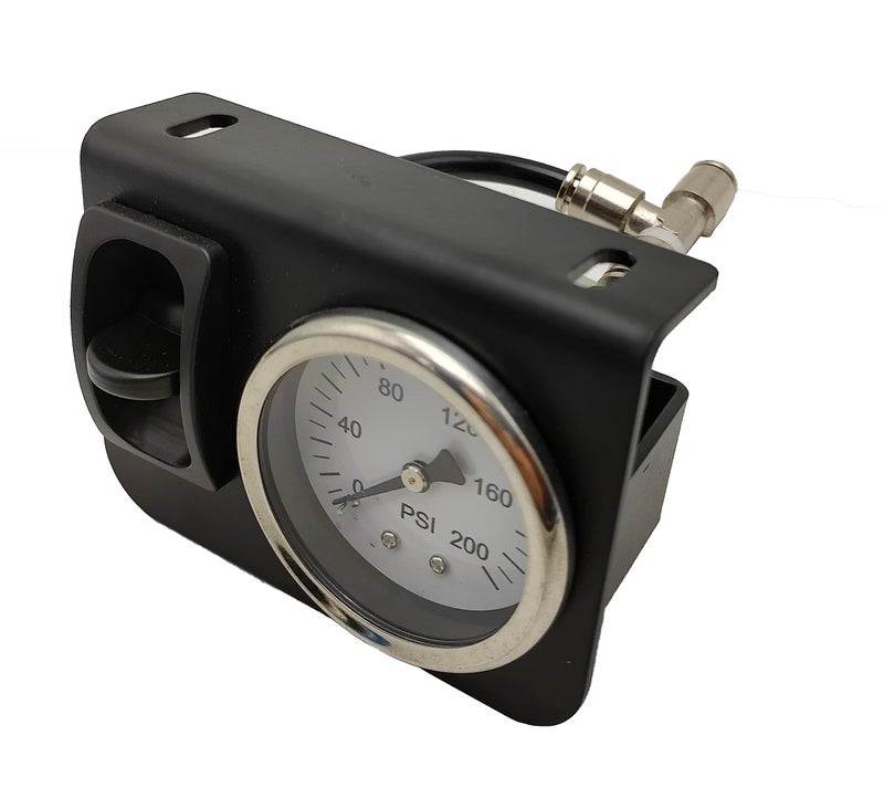 Lhfacc in Cab Single Air Gauge Control Kit with Paddle Switch for Air Suspension Kit - Image 3