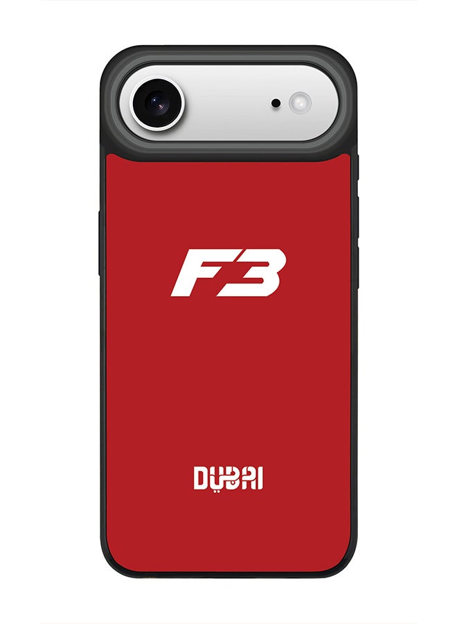 Stylizedd iPhone Air Case, [Compatible with MagSafe] Slim Magnetic cover Phone Case iPhone Air - Faz3 Dubai Red - Image 1
