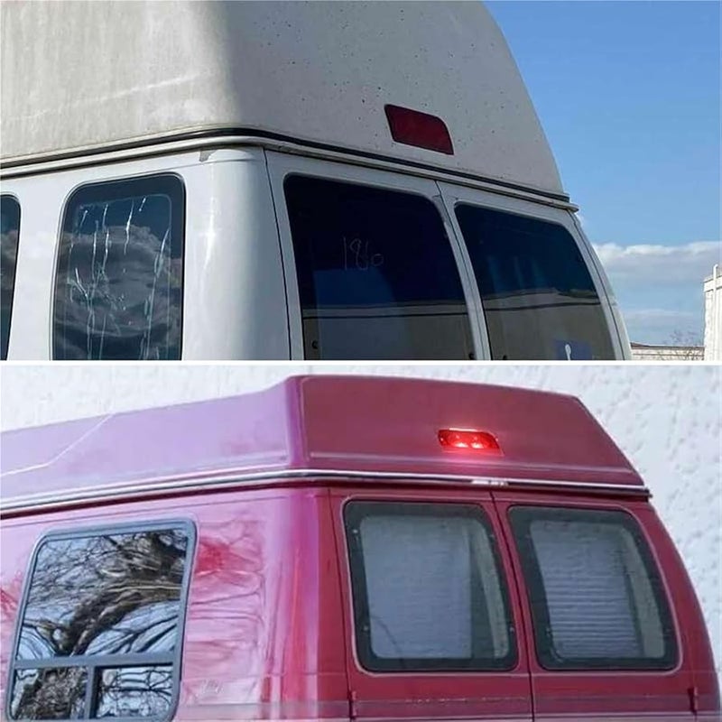 1PC LED White Third Brake Light Compatible With Ford E Series Econoline 6C2Z13A613B