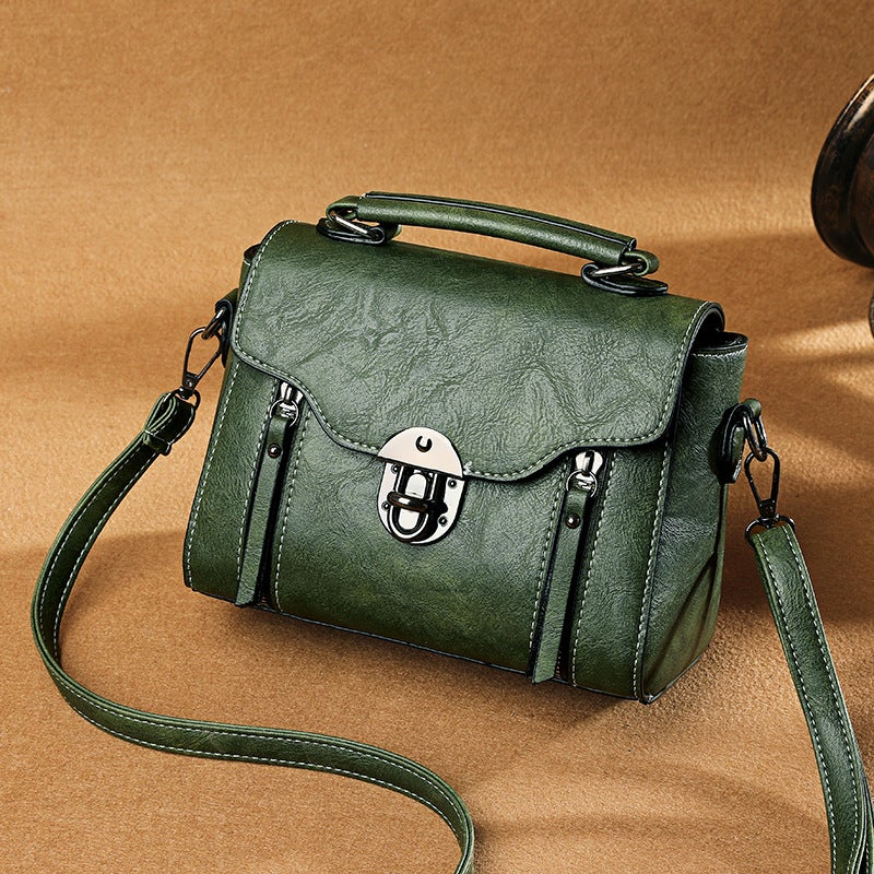 Direct Supply Crossbody Bag Women'S Bag Trendy Retro Satchel Shoulder Bag Small Versatile Fashion Small Square Bag - Image 3