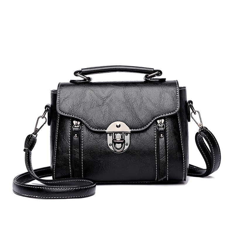 Direct Supply Crossbody Bag Women'S Bag Trendy Retro Satchel Shoulder Bag Small Versatile Fashion Small Square Bag - Image 5