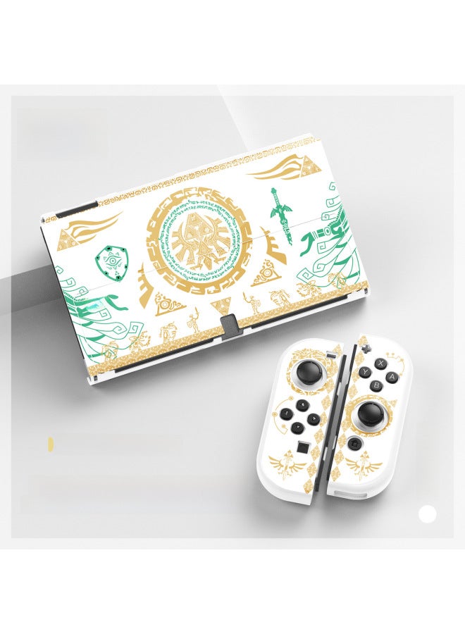 Loquat NS Zelda Kingdom Tears Switch Oled Protective Cover Accessories Limited Machine Lite Soft Shell Base Shell-Product Color:Card Box Totem Bird  - Image 5