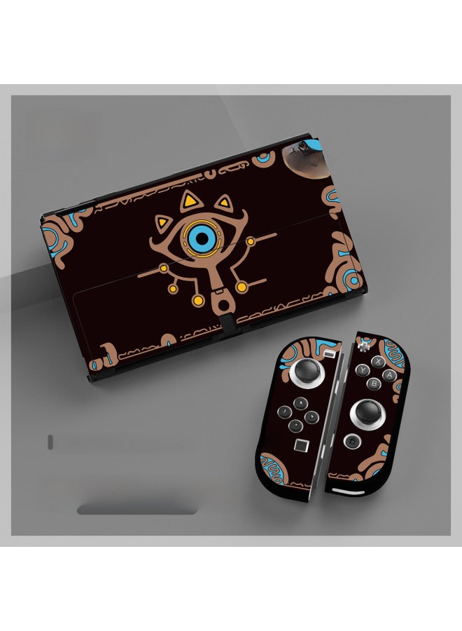 Loquat NS Zelda Kingdom Tears Switch Oled Protective Cover Accessories Limited Machine Lite Soft Shell Base Shell-Product Color:Card Box Totem Bird  - Image 2