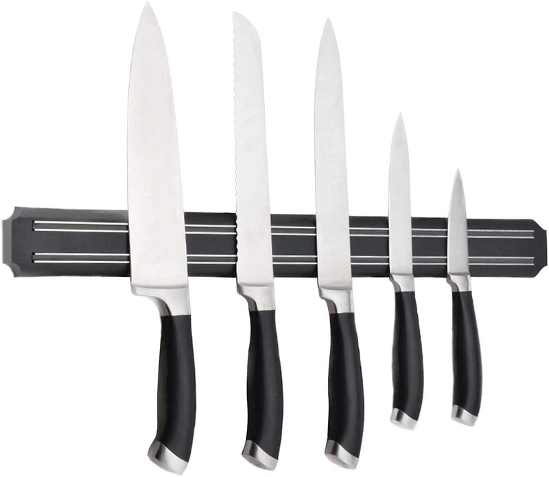 Yorten 13 Inch Magnetic Knife Holder Wall Mounted Multipurpose Tools Scissor Knives Strip Bar Rack Organizer (33cm),Design 64 - Image 3