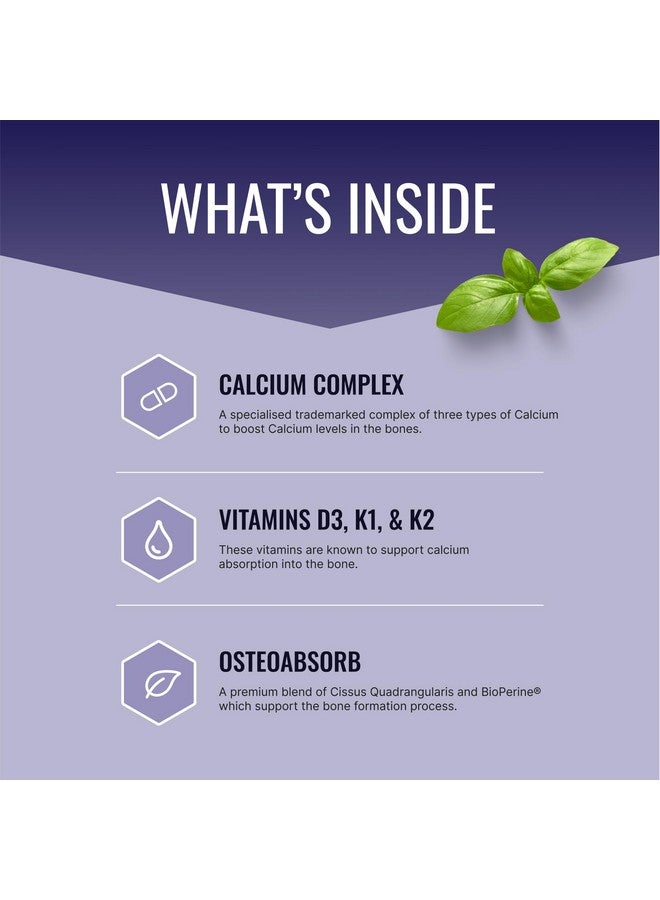 Approved Science Bonesyl - Strengthen Bones, Limit Bone Density Loss - Maintain Overall Bone Health - K2, BioPerine, and Magnesium - 60 Tablets - Vegan - Made in USA - Image 2