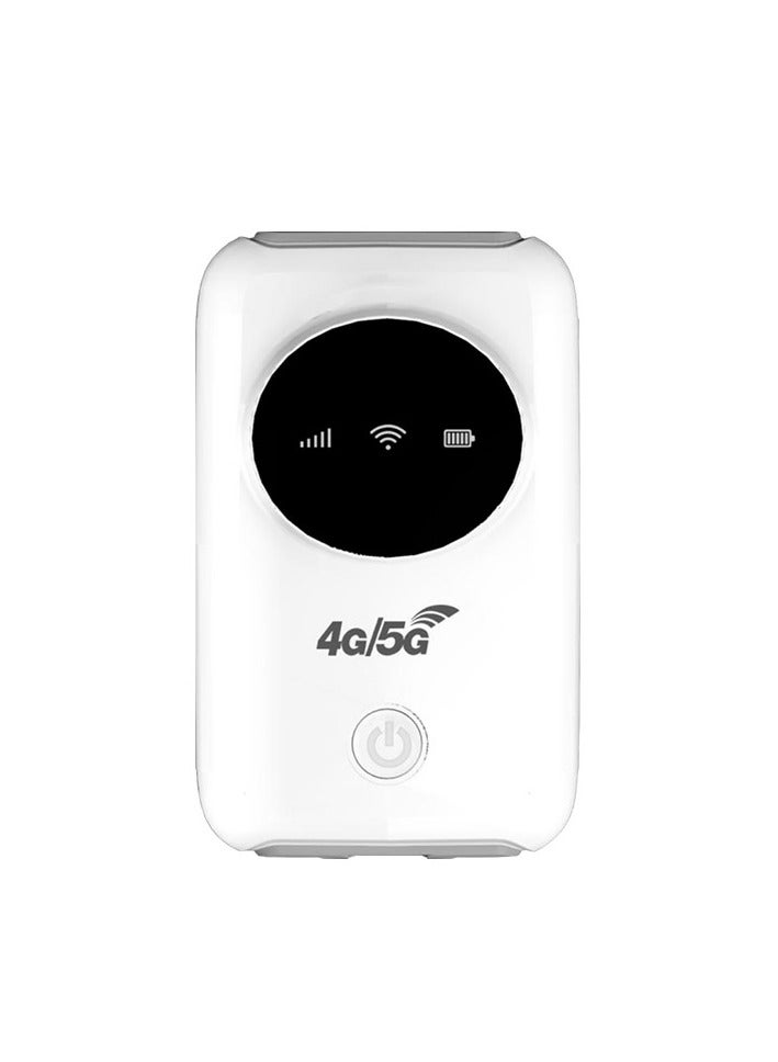 Mobile Router, 4G LTE 5G Hotspot 300Mbps Modem, Up to 10 Devices, SIM Slot, 3200 MAh Battery, Travel Portable Devices, Business Trip, Outdoor（R603-E）  - Image 1