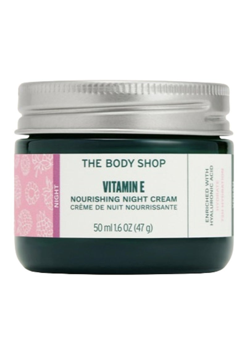 THE BODY SHOP Vitamin E Nourishing Night Cream 50ml  - Image 1