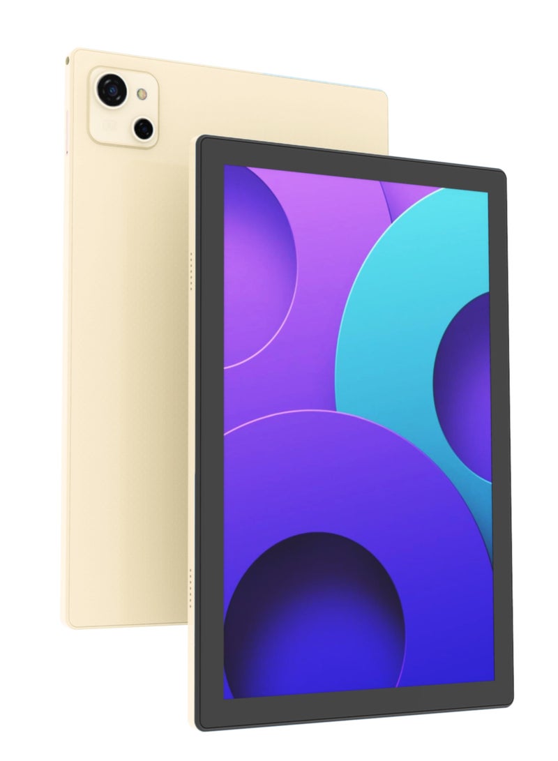 popo P15 5G IPS LCD Premium Android 10 Inch Smart Tablet With  8GB Ram 512GB Rom Gold - Image 4