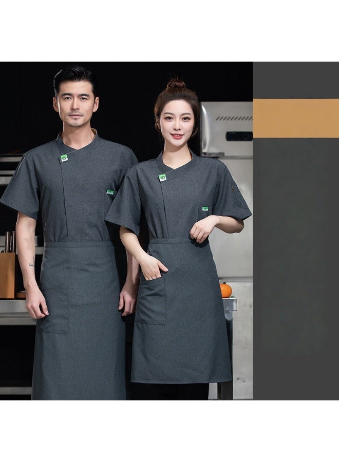 KUYING New Chef Workwear Top+Apron Set - Image 1