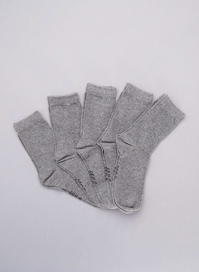 Kiabi Pack of 5 pairs of plain socks 