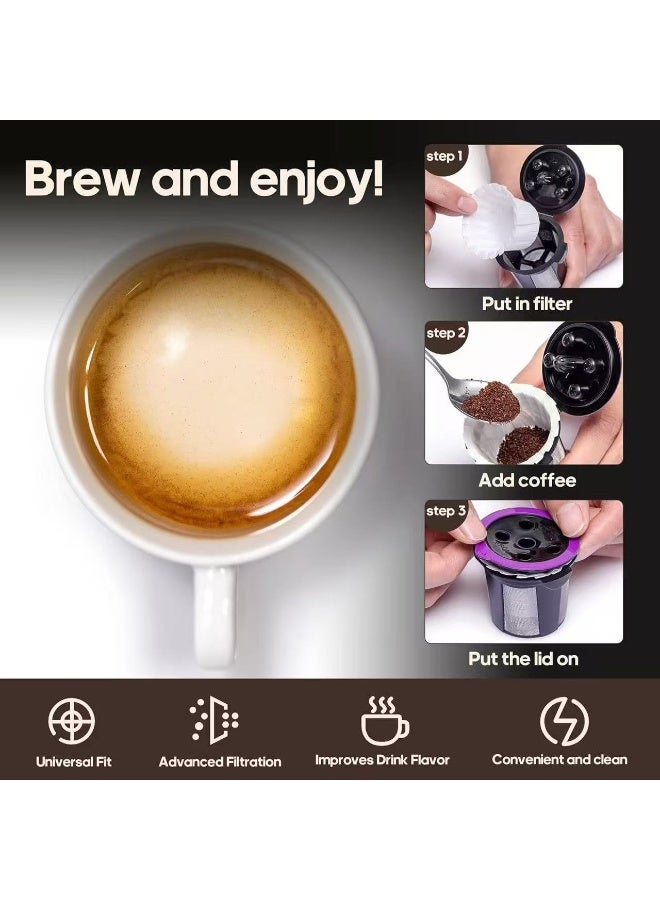 HYH Disposable Coffee Filter Paper Compatible with Keurig Coffee Makers, 100 Pieces - Image 4