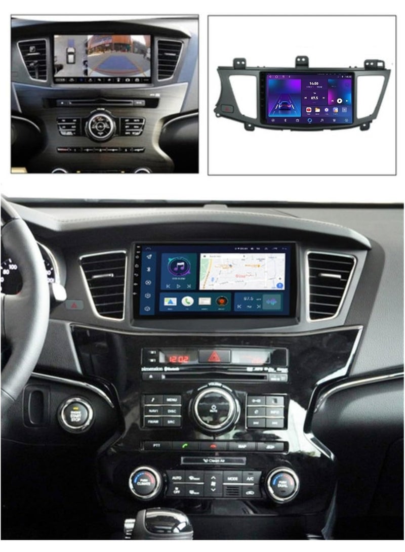 Vierex Fit Kia Cadenza Car Stereo Cadenza K7 Android Screen 2009-2013 With Apple Carplay Android Auto Wireless WiFi DSP FM&AM BT AHD Camera Included Fast Interface (2+32GB Carplay 4CORE) - Image 3