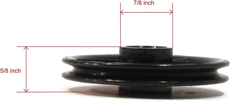 LiftMaster 144C56 Garage Door Opener Idler Pulley for Square Rail Systems - Image 3