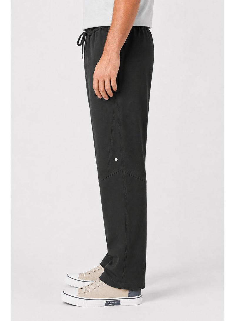WHITE RABBIT Men’s Casual Wide Leg Jogger Pants – Adjustable Drawstring - Image 4