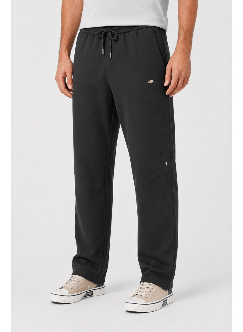 WHITE RABBIT Men’s Casual Wide Leg Jogger Pants – Adjustable Drawstring - Image 3