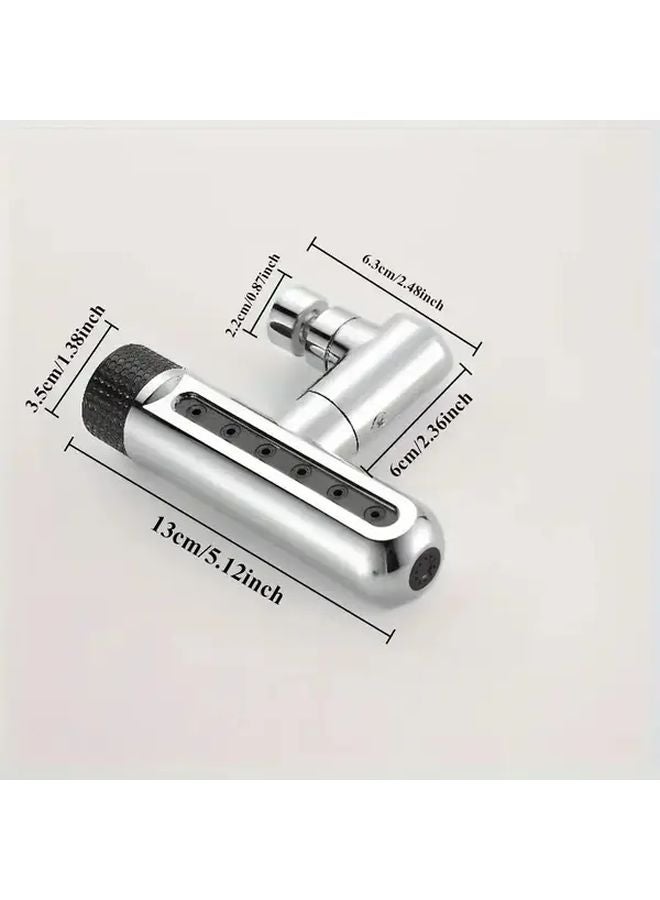 Silvery Kitchen Faucet Extender With 720 Rotating Splash Proof Mixer And Durable Metal Plastic Structure - Image 4