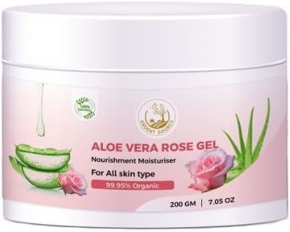 Pure Aloe Vera Gel Rose 200g