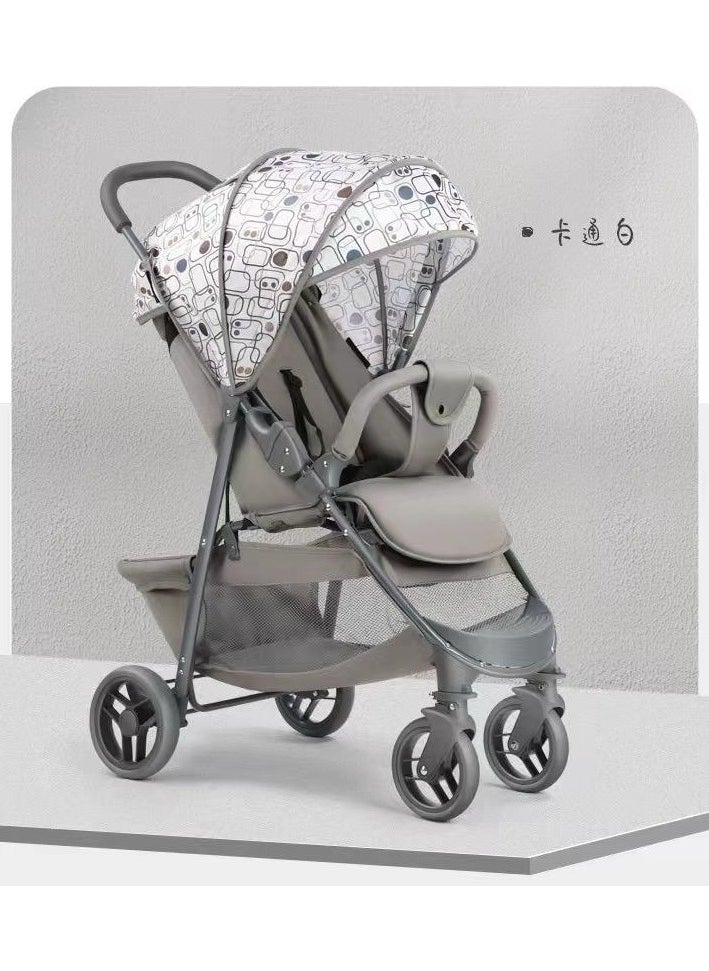 DEHKAH - Flying stroller with leather lined handle, easy to fold - Image 1