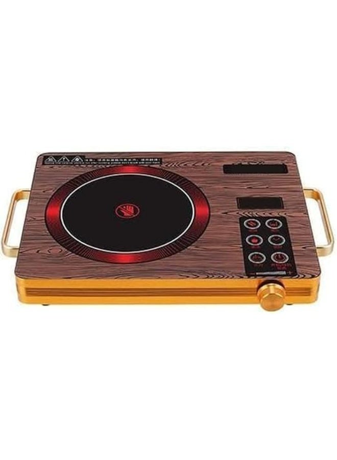 Silver crest Induction Hob, Portable Electric Induction Cooker Cooktop Single 3500W Plate Electric Hob with LED Display & Touch Controls - Image 3