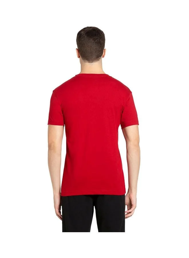 جوكي تي شيرت رجالي جوكي بياقة على شكل حرف  وأكمام نصفية من القطن الفاخر