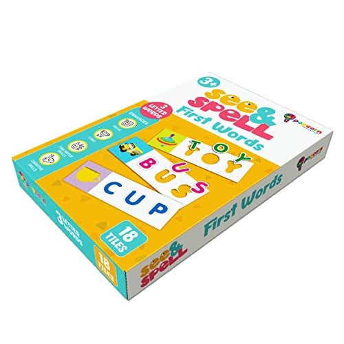 Popcorn Games & Puzzles Popcorn Games See and Spell Game | Fun Reading and Spelling Adventure Game for 3+ Years Kids (First Words) - Image 4