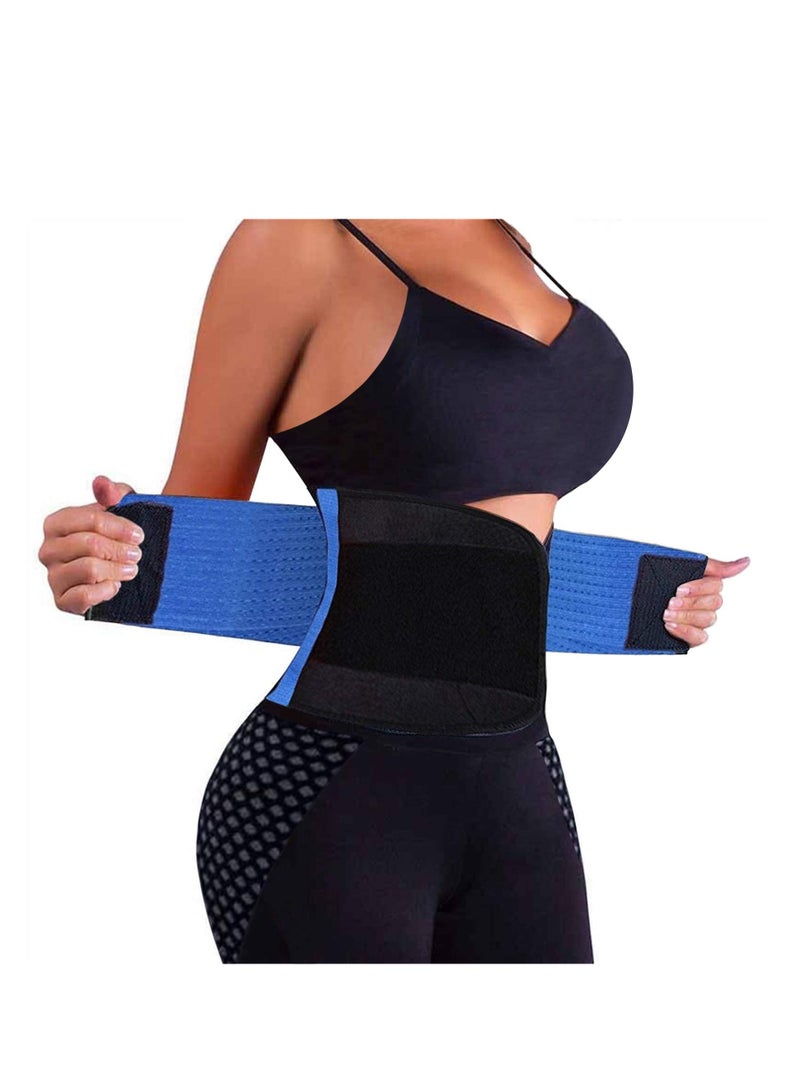 SYOSI Women Waist Abdominal Trainer Support Belt Slimming Sauna Trimmer Belly Band Sweat Sports Girdle - Image 1