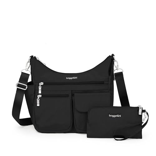 Baggallini womens Modern Everywhere Bag, Black, One Size US - Image 1
