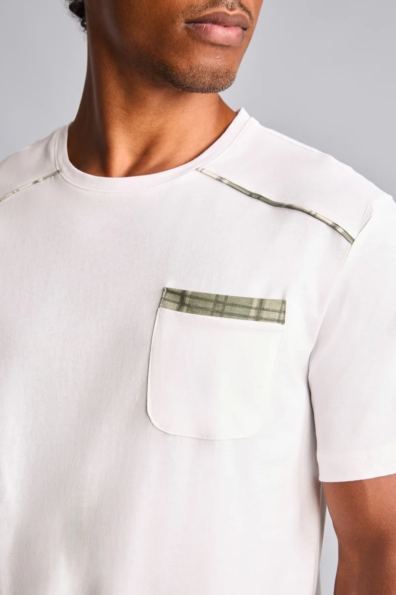 Defacto  100% Cotton New Regular Fit 2 Piece Pyjama Set for Men | Best Price UAE