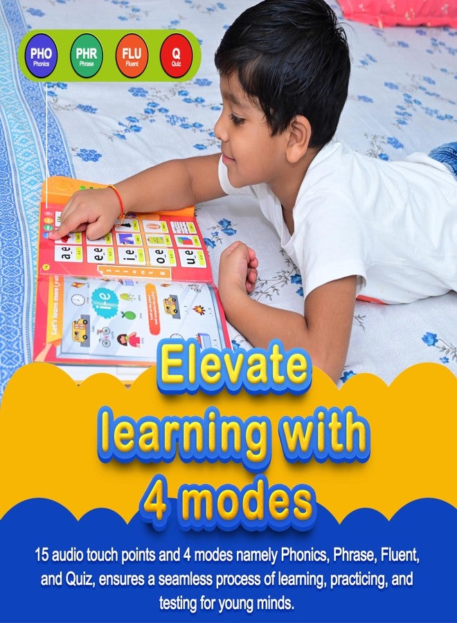 Kiddale 2-in-1 Learning Pack - Phonics Sound Book & Non-Sound Vocabulary Builder for Early Learners - Image 5