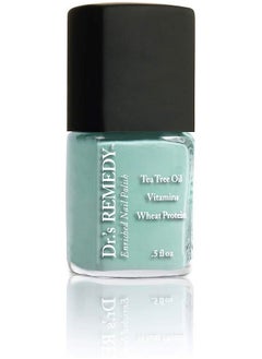 Dr.'s Remedy Dr’s Remedy Enriched Nail Polish: Non Toxic, All Natural, and Organic - Doctor Formulated: Strengthens, Restores, Heals, and Protects '24-Free' - TRUSTING Turquoise  - Image 1