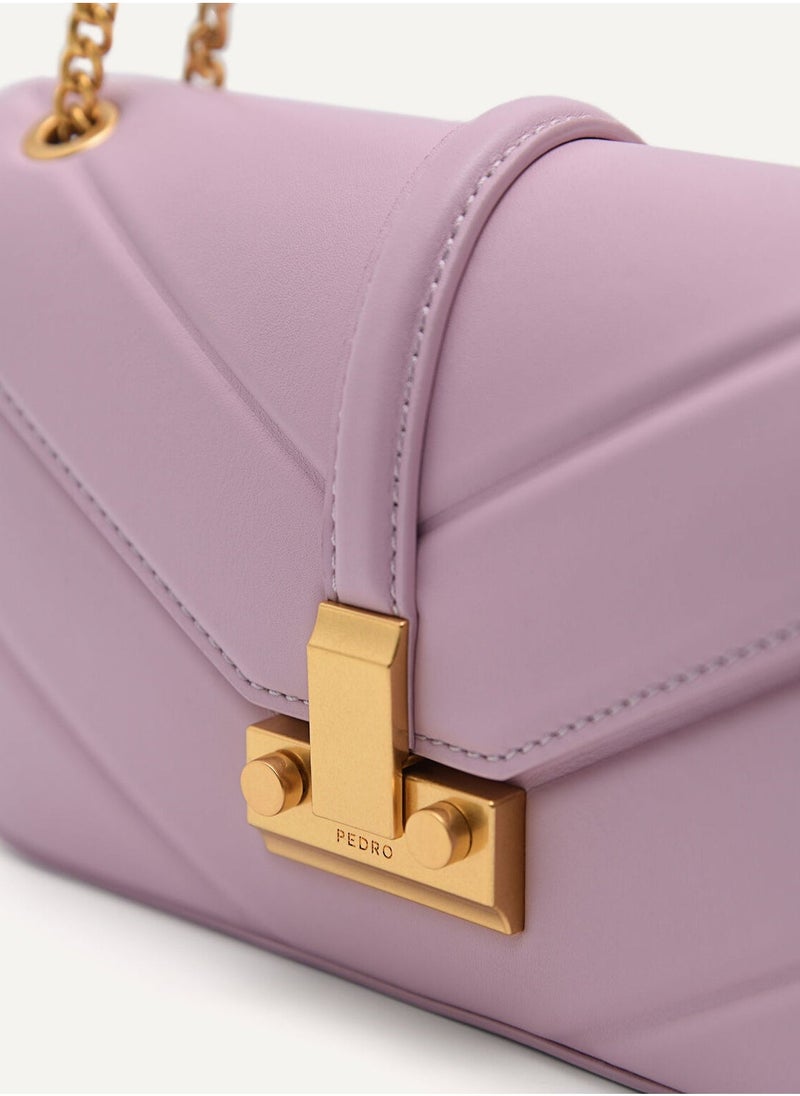 Pedro - Pedro Studio Francoise Leather Crossbody Shoulder Bag - Image 1