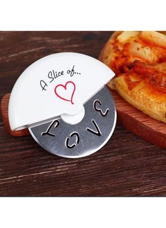 Kate Aspen Kate Aspen "A Slice of Love" Stainless Steel Pizza Cutter Wheel in Miniature Pizza Box, Wedding Favor, Bridal Shower Favor, Stocking Stuffers, Guest Prizes  - Image 5