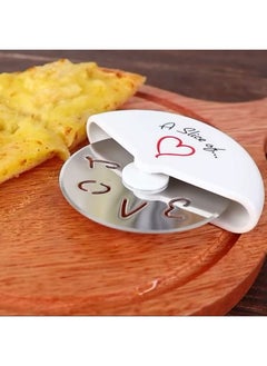 Kate Aspen Kate Aspen "A Slice of Love" Stainless Steel Pizza Cutter Wheel in Miniature Pizza Box, Wedding Favor, Bridal Shower Favor, Stocking Stuffers, Guest Prizes  - Image 4