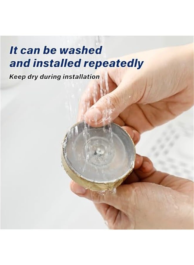 Black Stainless Steel Vacuum Sucker Hooks, Easy Installation, Set of 2 - Image 5