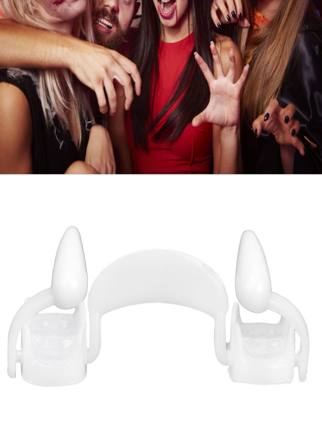 Retractable Teeth Fangs False Tooth for Halloween Costume Cosplay Party DecorationsX2479 - Image 3