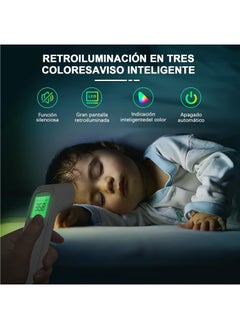 Gonice Gonice Portable Infrared Digital Thermometer, Baby Digital Thermometer, Digital Thermometer, Non-Contact Infrared Digital Thermometer, Suitable for Babies, Children and Adults  - Image 3