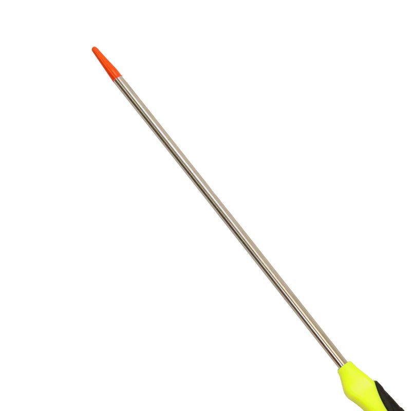 Scuba Choice Scuba Choice Lobster Tickle Stick 13-3/4" Stainless Steel – Molded Grip, Swivel Hook & Lanyard for Easy Lobster Catching & Underwater Exploration – Yellow  - Image 4