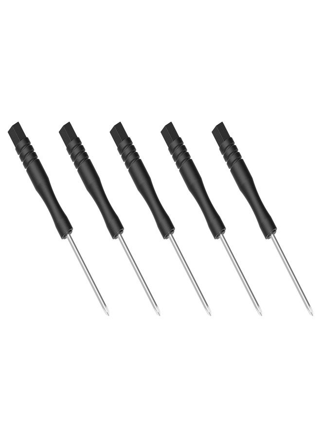 FOCMKEAS 5PCS Mini Phillips Screwdriver, 3mm Cross Head with Black Non-slip Handle for Small Appliances, 3.15"(80mm) Total Length, Non-magnetic - Image 2
