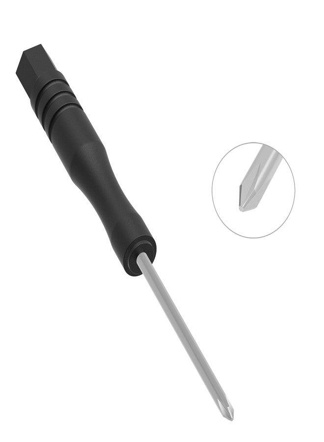 FOCMKEAS 5PCS Mini Phillips Screwdriver, 3mm Cross Head with Black Non-slip Handle for Small Appliances, 3.15"(80mm) Total Length, Non-magnetic - Image 5