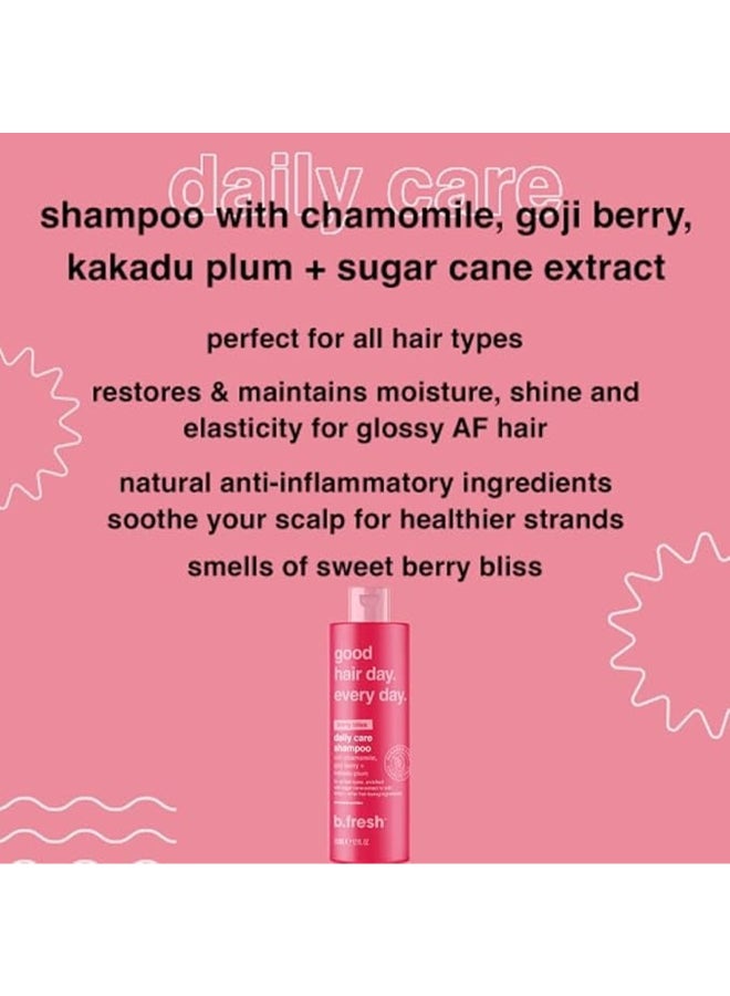 B-Fresh شامبو ب.فريش للعناية اليومية، غني بالبابونج وتوت الجوجي - Image 3