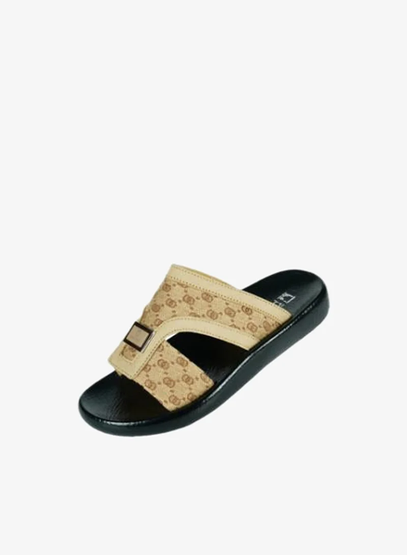 barjeel uno 008-3578 Barjeel Uno Boys Arabic Sandals B-63102 Beige