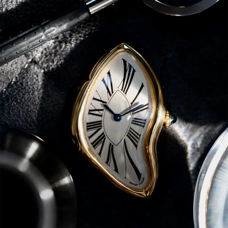 Generic Pre-Owned Crash Melted Twist Mens Swiss Watch 999-plated silver ring  - Image 5