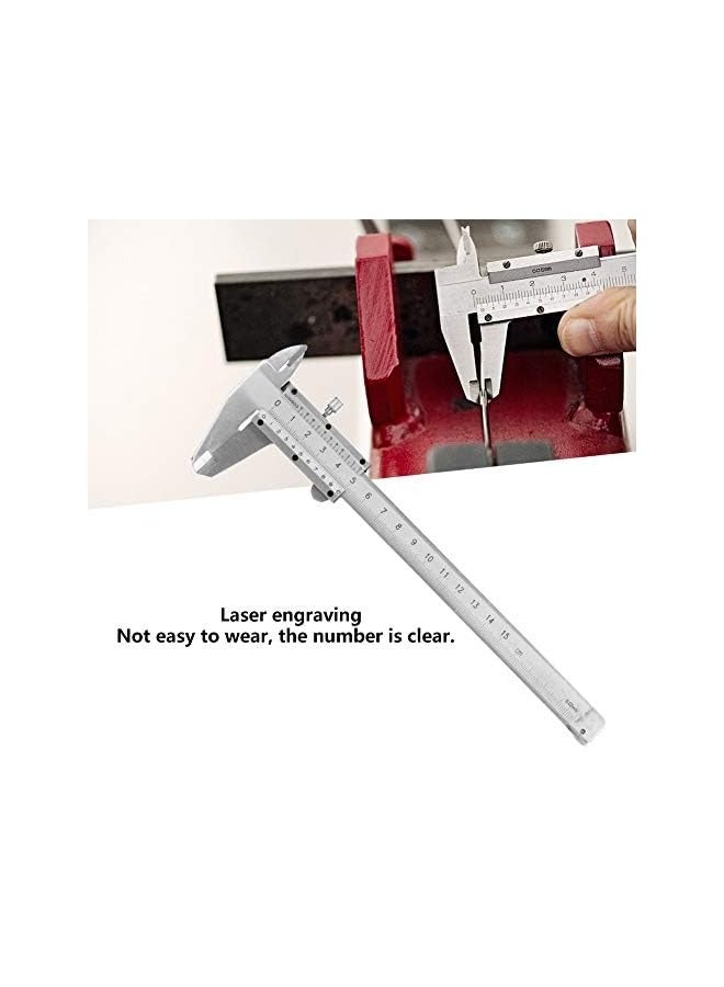 PROMASS Carbon Steel Vernier Ruler, Caliper, 0.02mm for Household  - Image 3