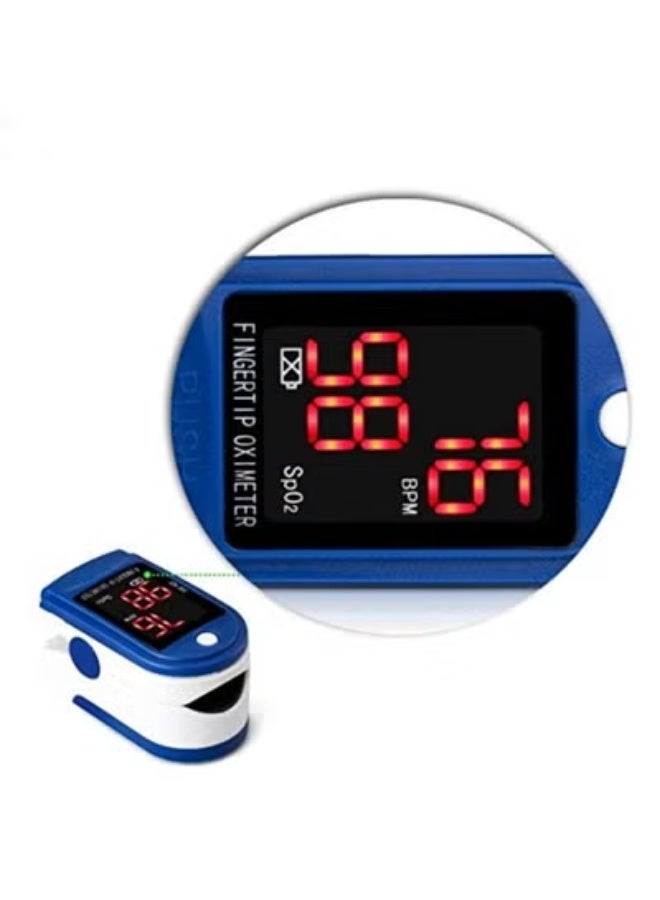 Digital Fingertip Pulse Oximeter Blood Oxygen Saturation Monitor and Heart Rate Tracker with LED Display and Instant Readings for Home and Fitness - Image 5